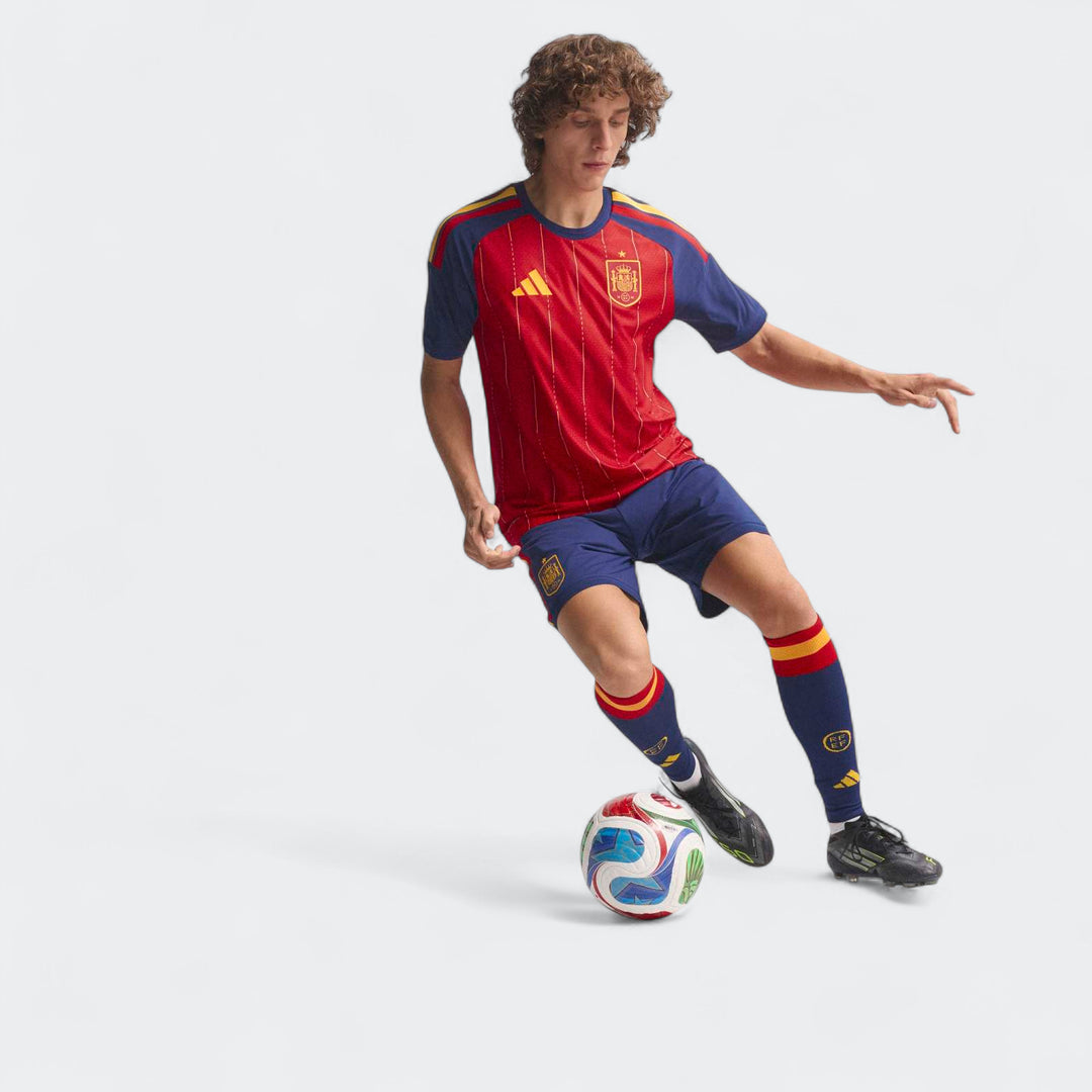 Mens Spain 26 Home Authentic Jersey