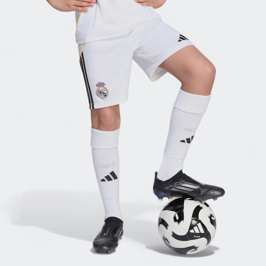 Real Madrid 25/26 Home Shorts Kids