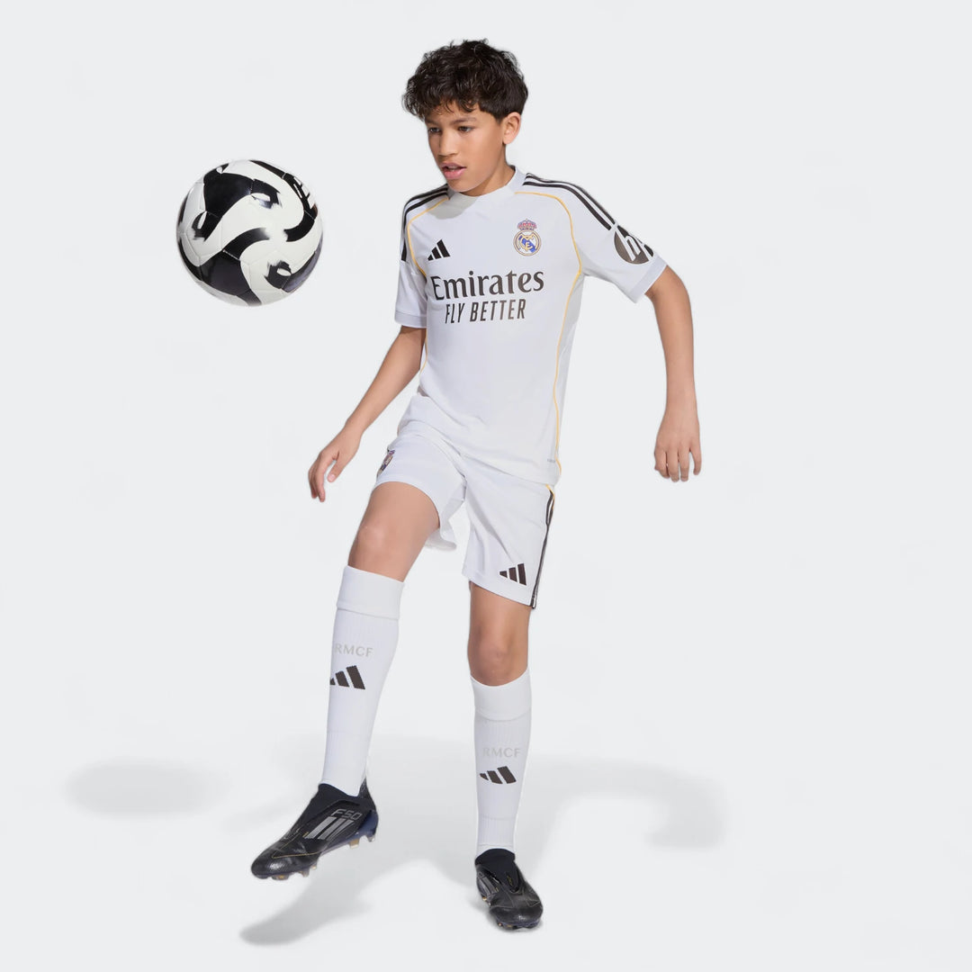 Real Madrid 25/26 Home Shorts Kids