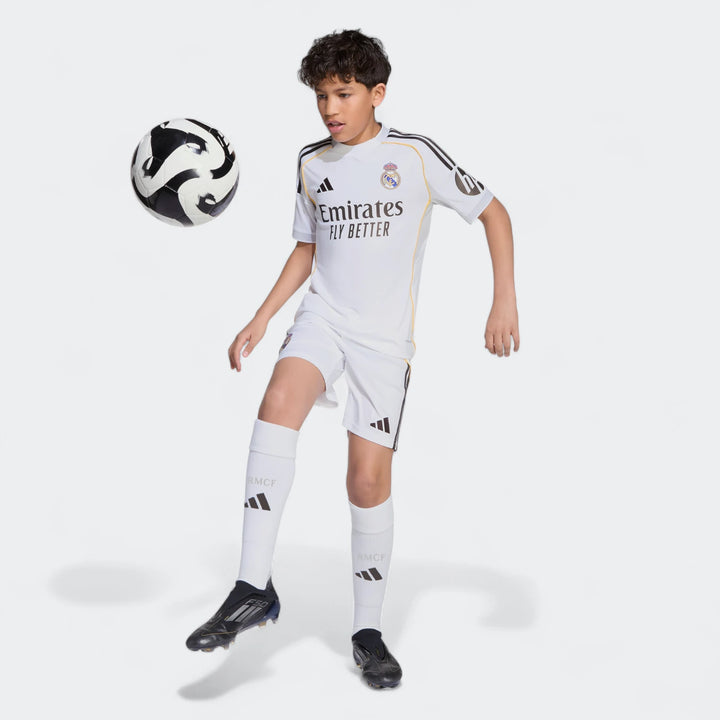 Real Madrid 25/26 Home Shorts Kids