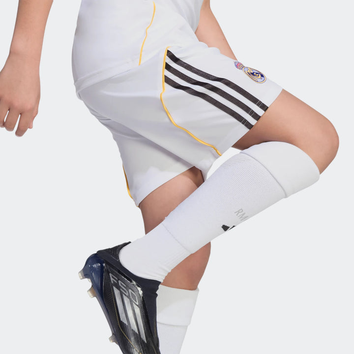 Real Madrid 25/26 Home Shorts Kids