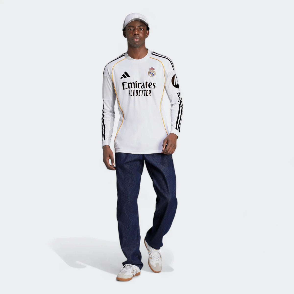Real Madrid 25/26 Home Jersey Long Sleeve