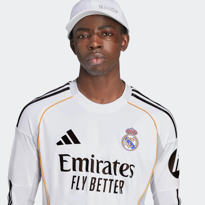 Real Madrid 25/26 Home Jersey Long Sleeve