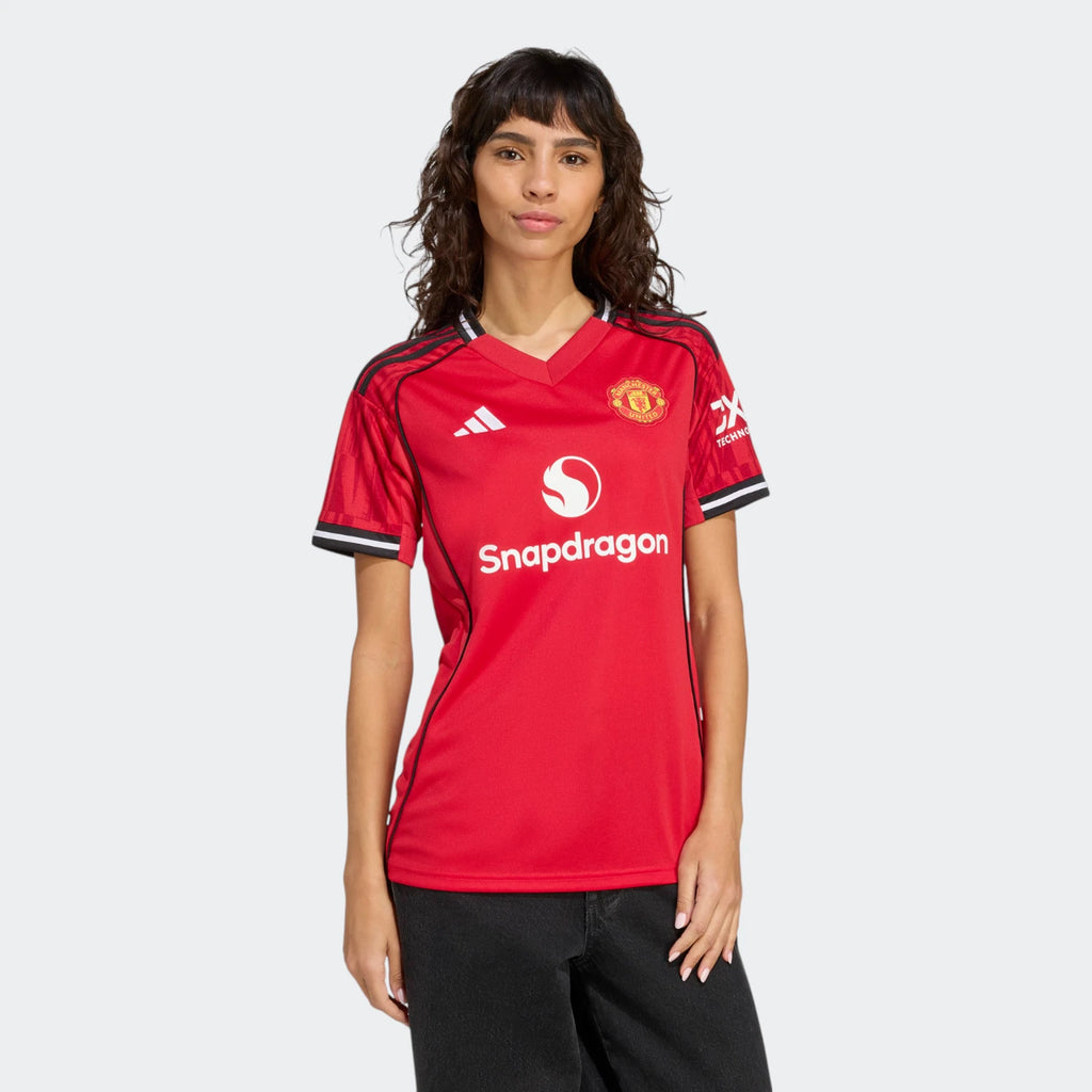 Manchester United Womens 25/26 Home Jersey – Rashid Cassim Sports
