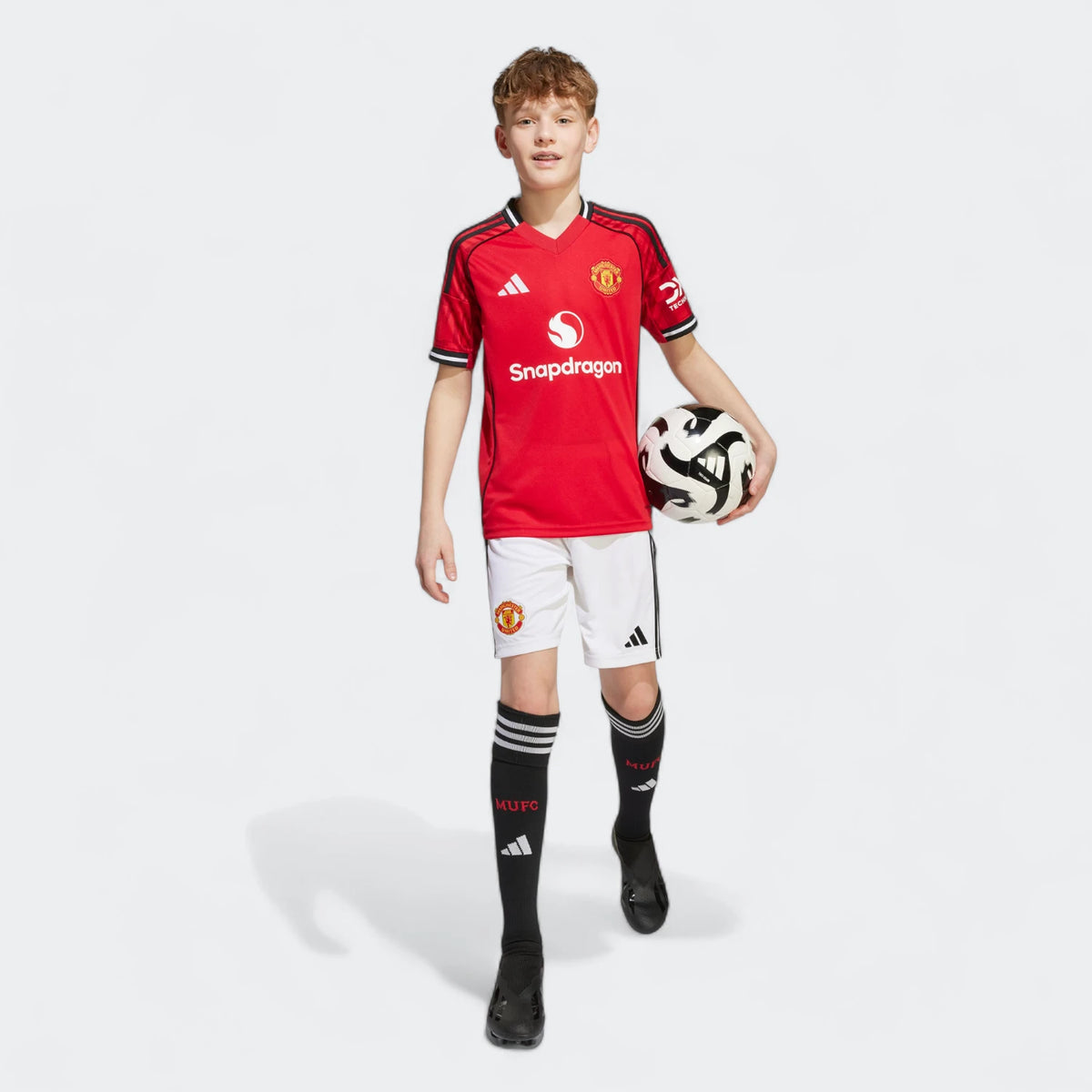 Manchester United 25/26 Kids Home Shorts