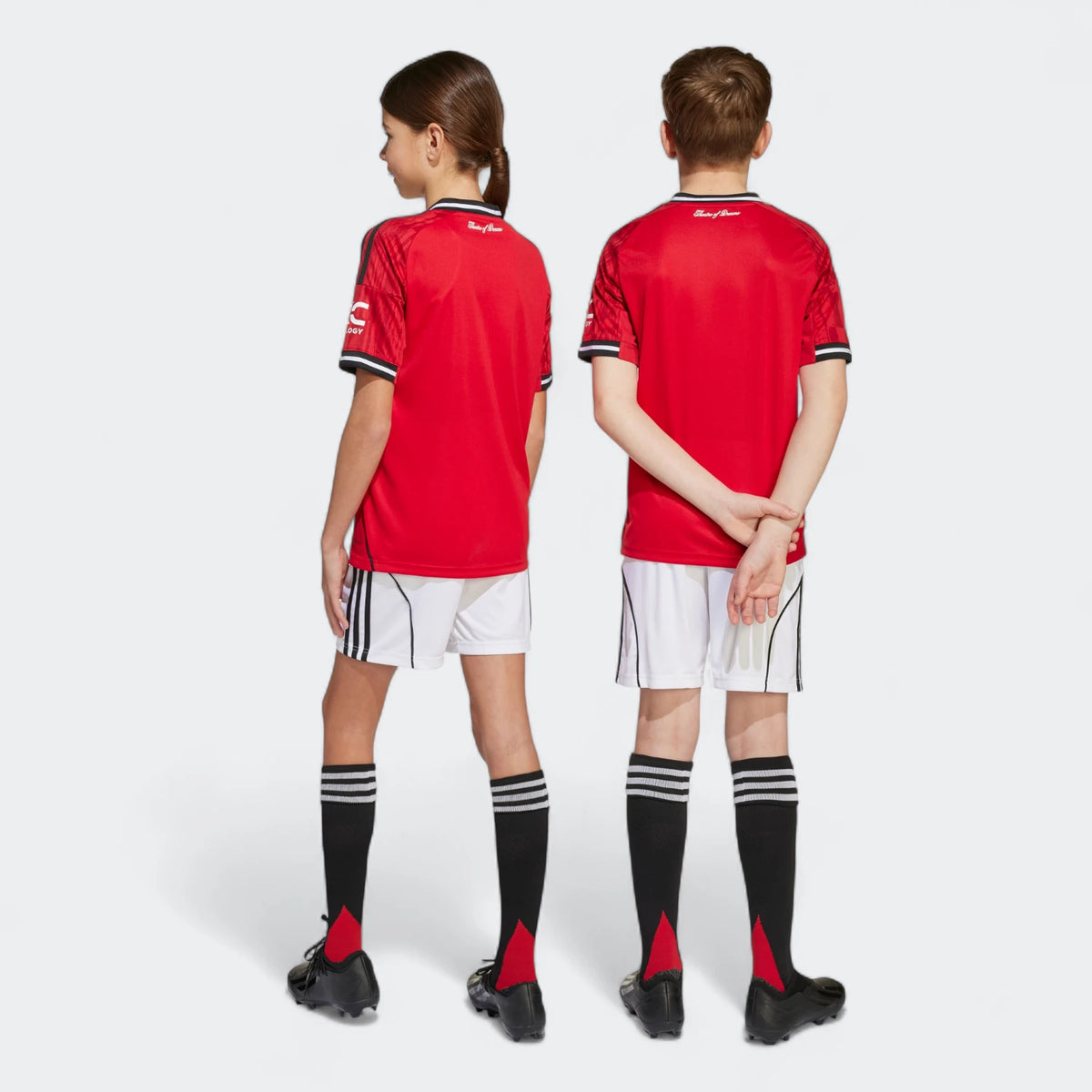 Manchester United 25/26 Kids Home Shorts