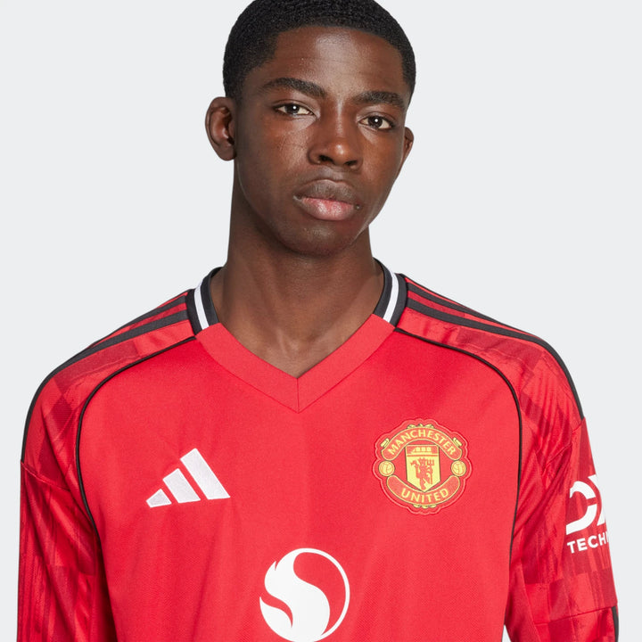 Manchester United 25/26 Long Sleeve Home Jersey