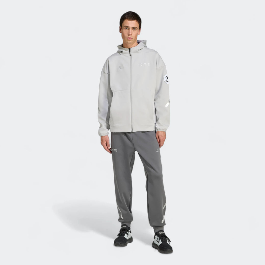 Mercedes - Amg Petronas Formula One Team Silver Arrows Full-Zip Hood