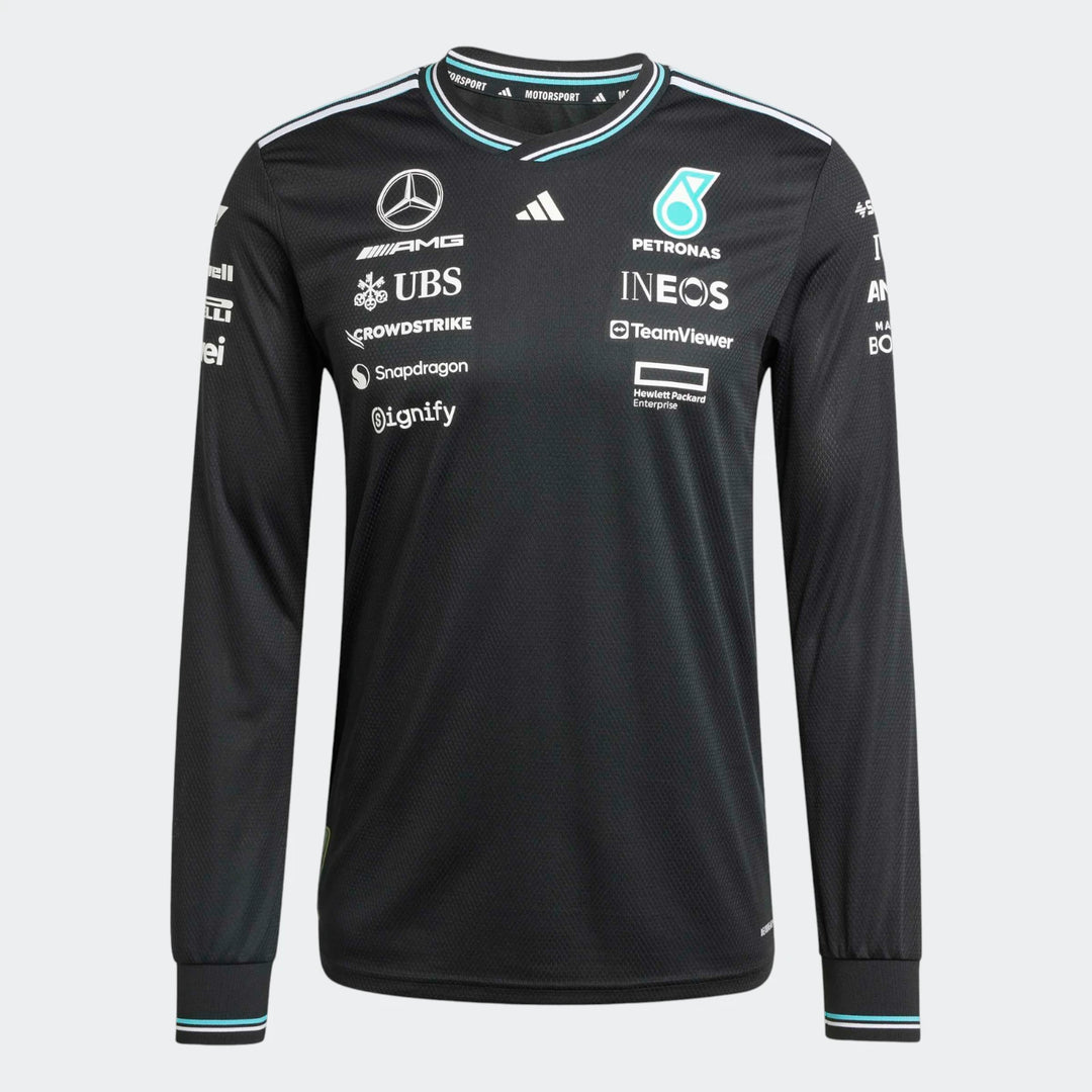 Mercedes - Amg Petronas Formula One Team Driver Jersey Authentic Long Sleeve