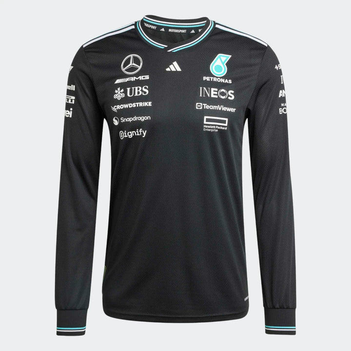Mercedes - Amg Petronas Formula One Team Driver Jersey Authentic Long Sleeve