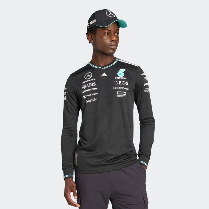 Mercedes - Amg Petronas Formula One Team Driver Jersey Authentic Long Sleeve