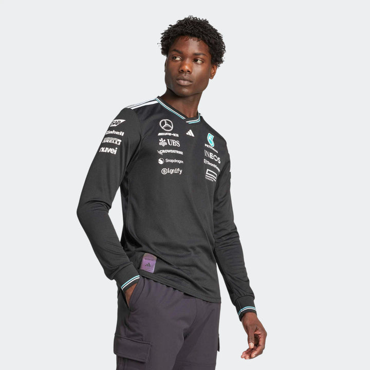 Mercedes - Amg Petronas Formula One Team Driver Jersey Authentic Long Sleeve