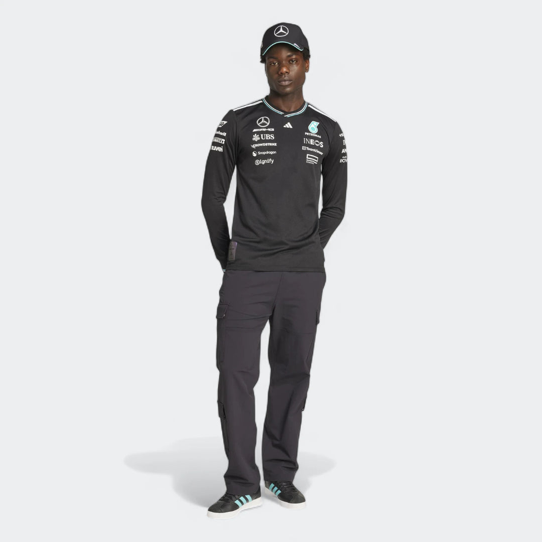 Mercedes - Amg Petronas Formula One Team Driver Jersey Authentic Long Sleeve