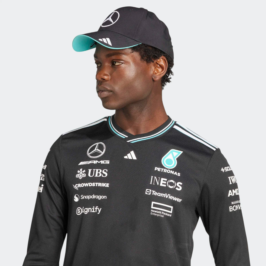 Mercedes - Amg Petronas Formula One Team Driver Jersey Authentic Long Sleeve