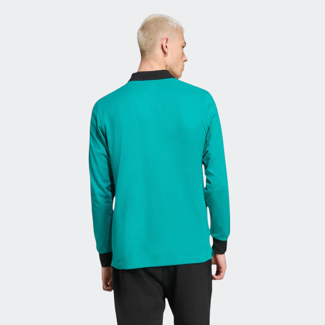 Liverpool Fc Terrace Icons Long Sleeve Polo Shirt