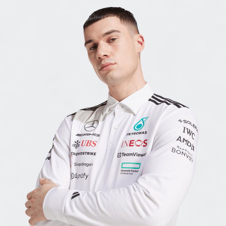 Mercedes - Amg Petronas Formula One Team Polo Long Sleeve