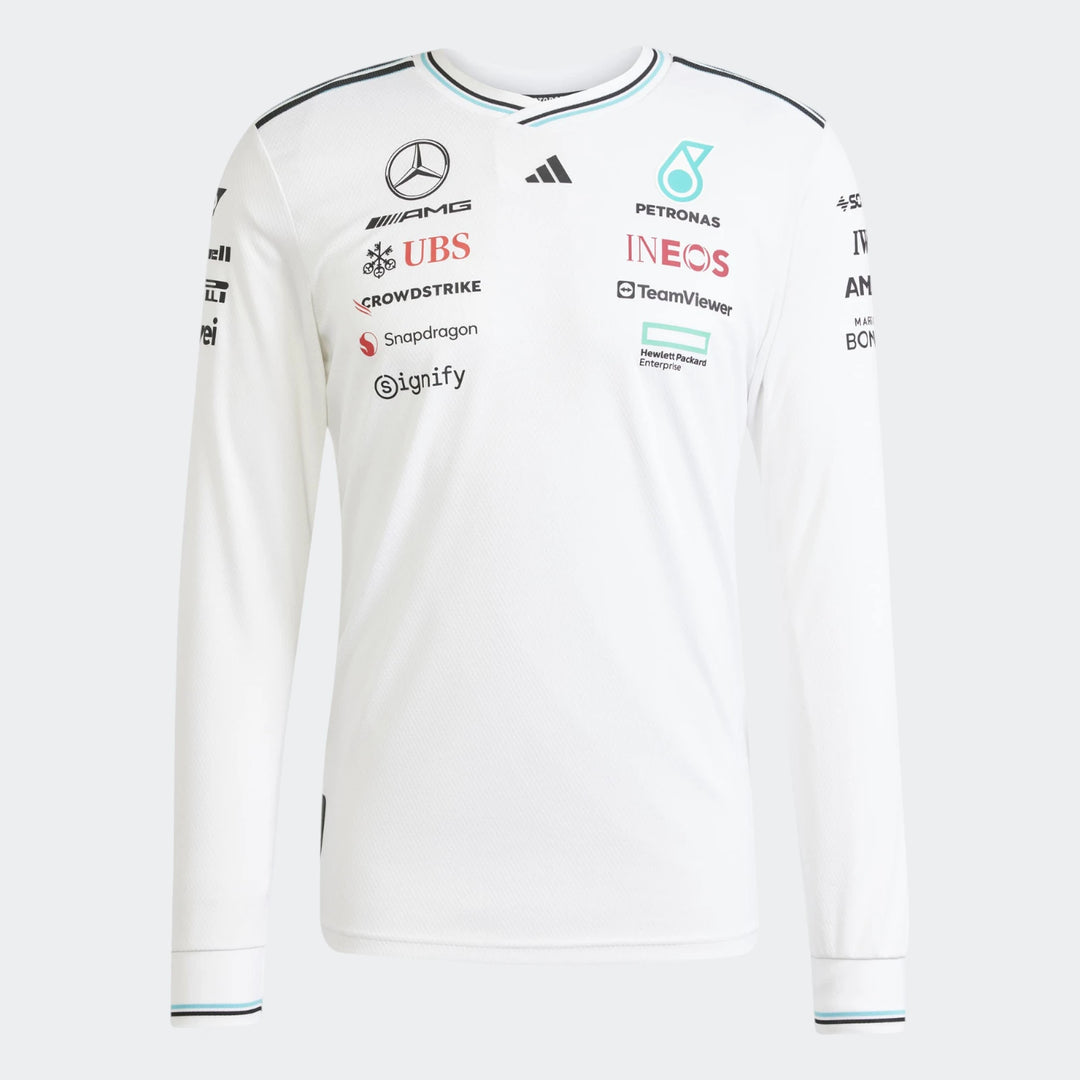 Mercedes - Amg Petronas Formula One Team Driver Jersey Authentic Long Sleeve