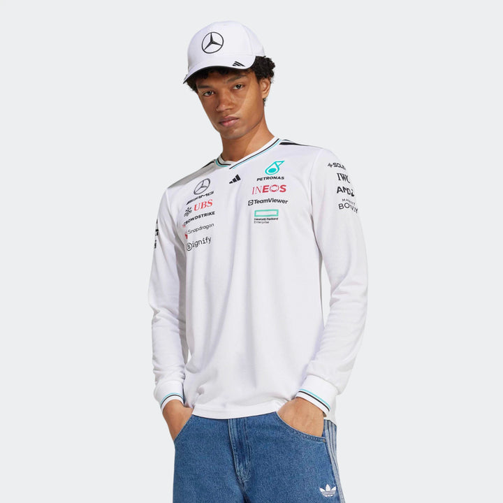 Mercedes - Amg Petronas Formula One Team Driver Jersey Authentic Long Sleeve