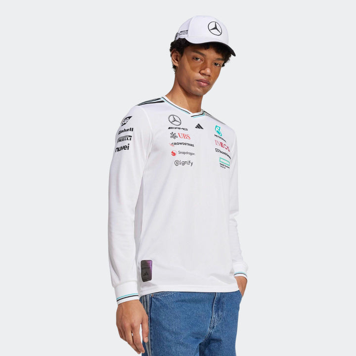 Mercedes - Amg Petronas Formula One Team Driver Jersey Authentic Long Sleeve