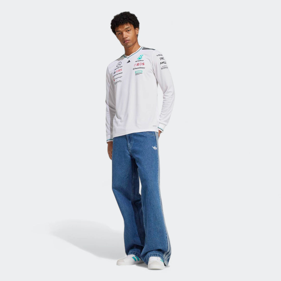 Mercedes - Amg Petronas Formula One Team Driver Jersey Authentic Long Sleeve