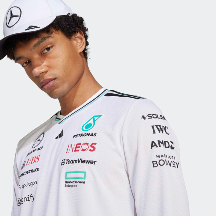 Mercedes - Amg Petronas Formula One Team Driver Jersey Authentic Long Sleeve