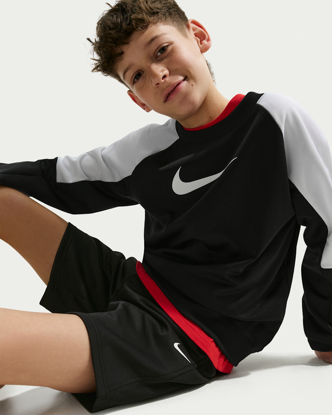 K Nsw Shorts Crew Set Black