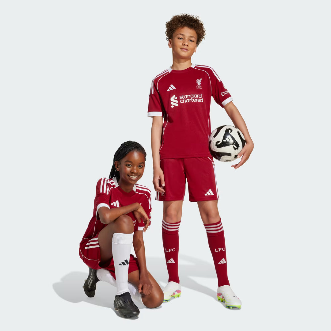 Liverpool Fc 25/26 Home Shorts Kids