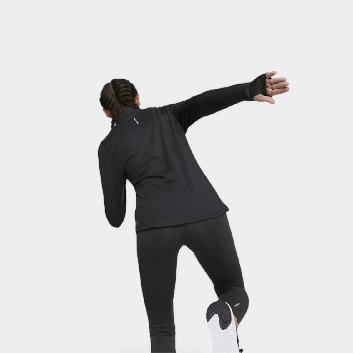 Run Favorite 1/4 Zip Crew Sweater