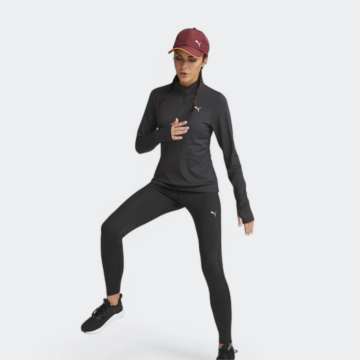 Run Favorite 1/4 Zip Crew Sweater