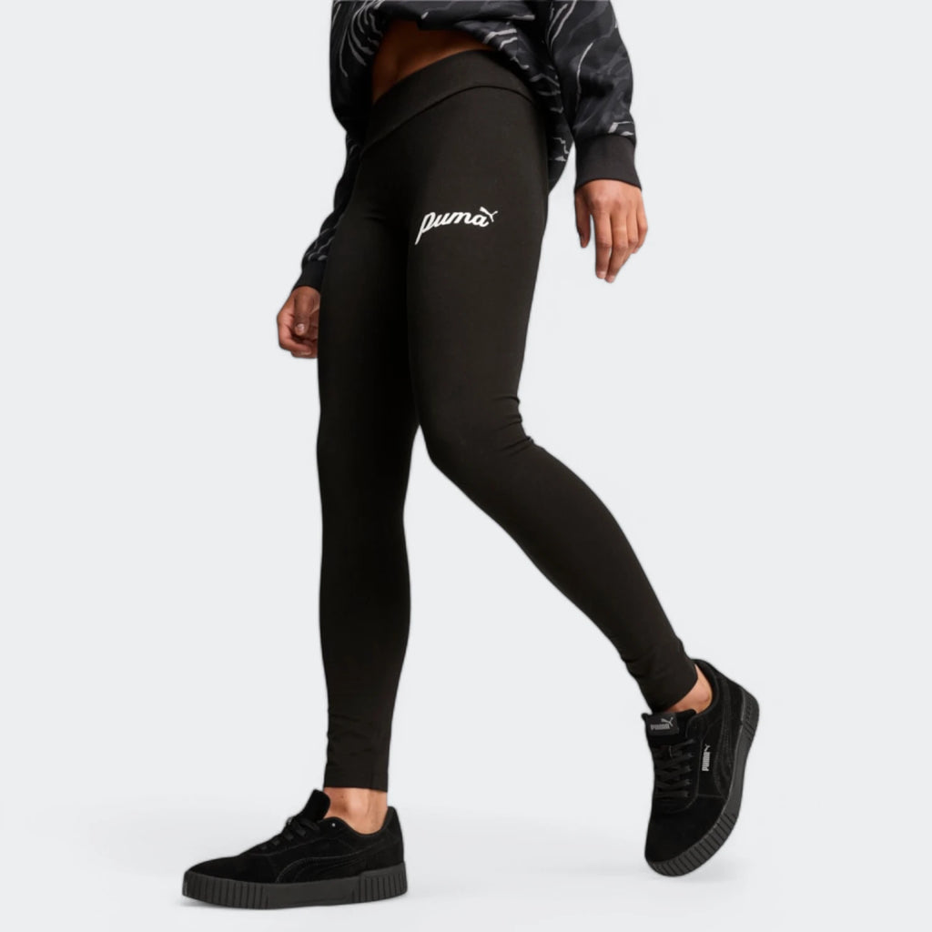 Ess+ Script Leggings – Rashid Cassim Sports