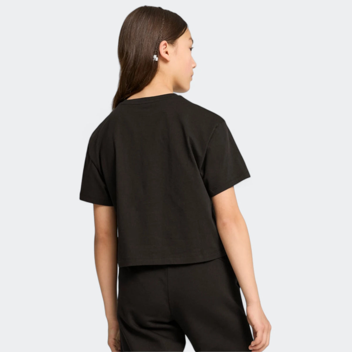 Girls Logo Cropped T-Shirt