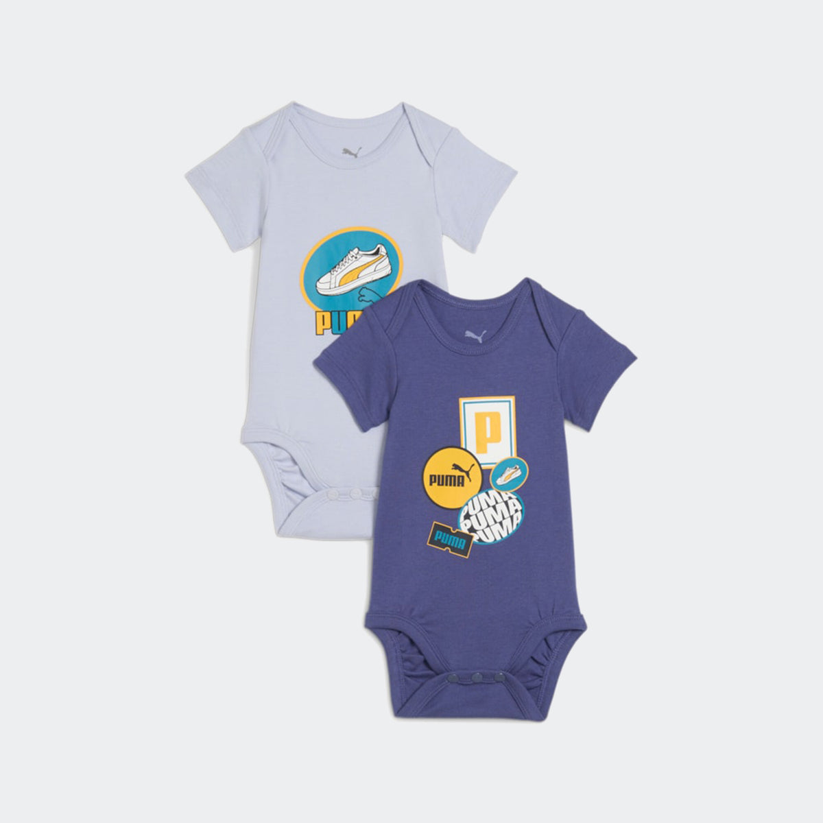 Minicats Newborn 2-Pack Graphic Bodysuit Set Inf