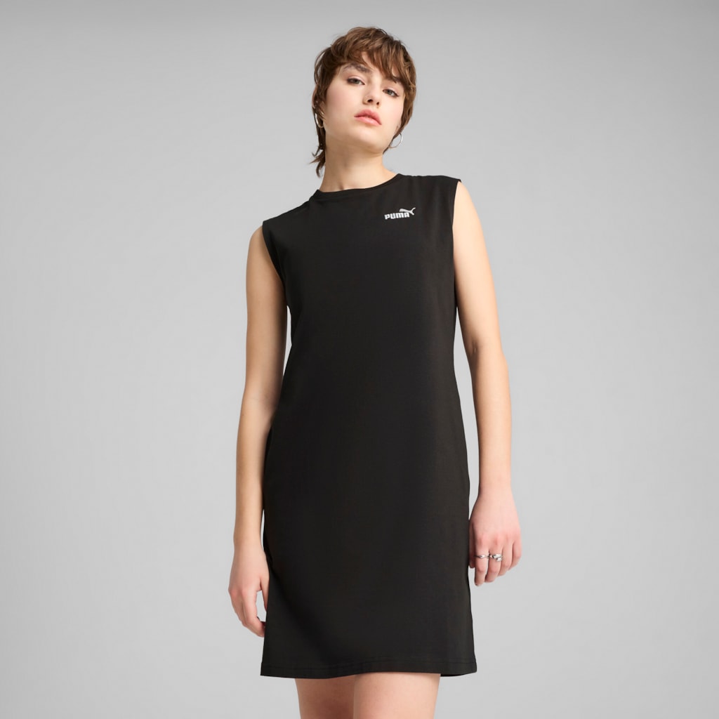 Ess Small No. 1 Logo Sleeveless Dress