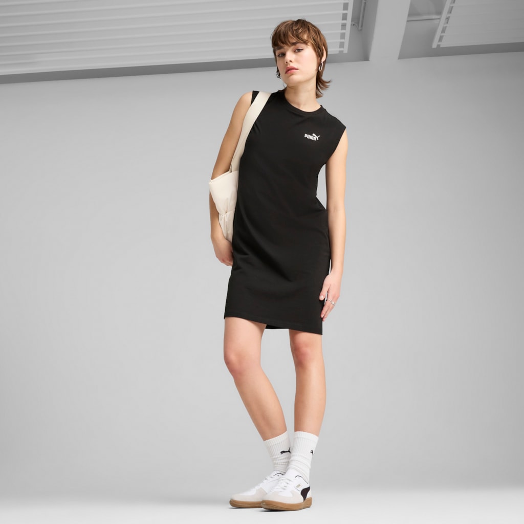 Ess Small No. 1 Logo Sleeveless Dress