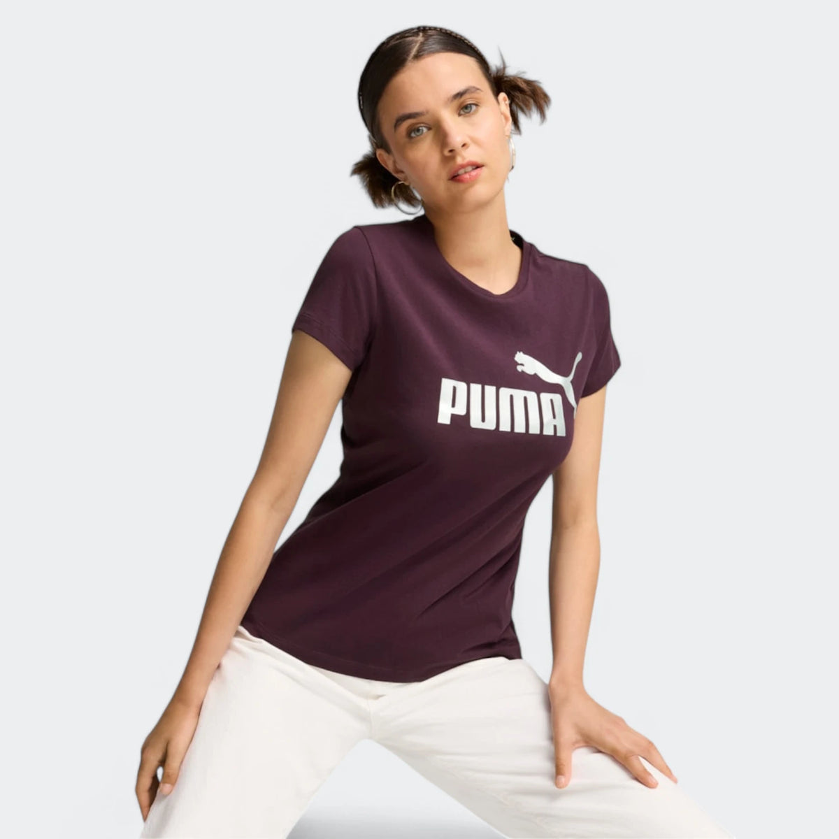 Ess+ Metallic Logo T-Shirt