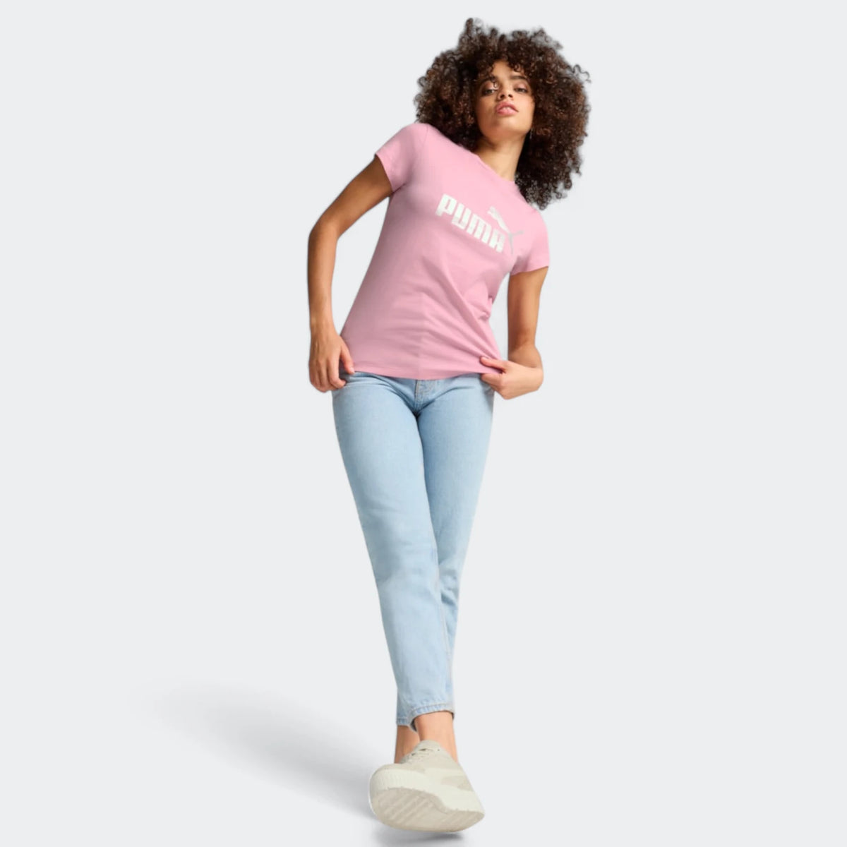 Ess+ Metallic Logo T-Shirt