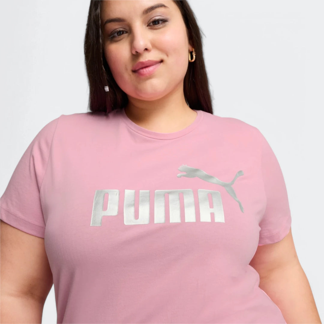 Ess+ Metallic Logo T-Shirt
