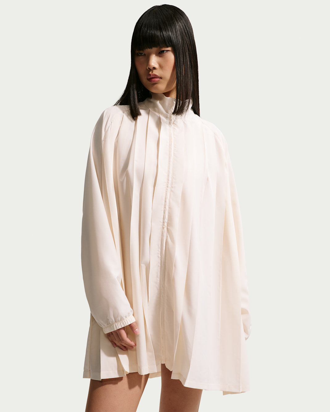 Nike Sportswear Oversized Ls Pleated Mini Dress