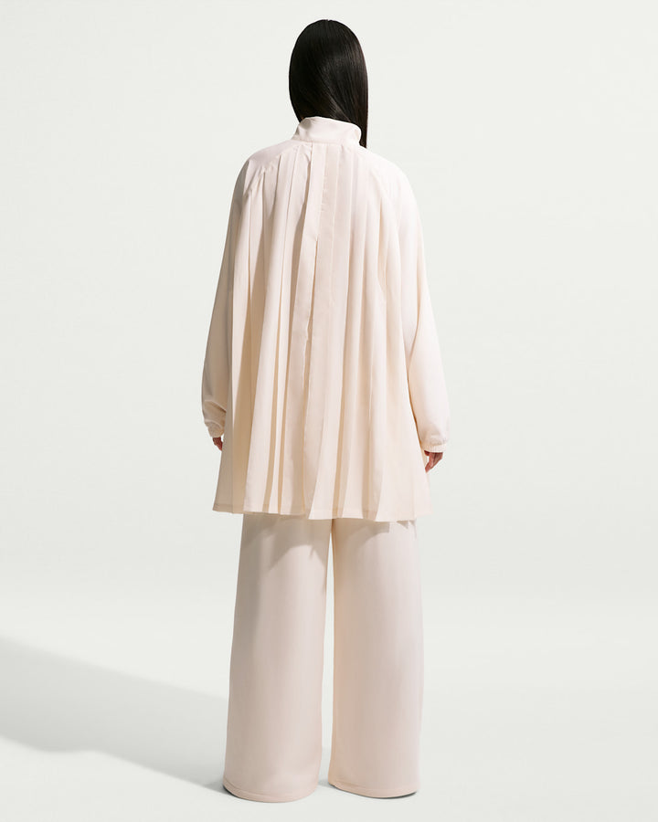 Nike Sportswear Oversized Ls Pleated Mini Dress
