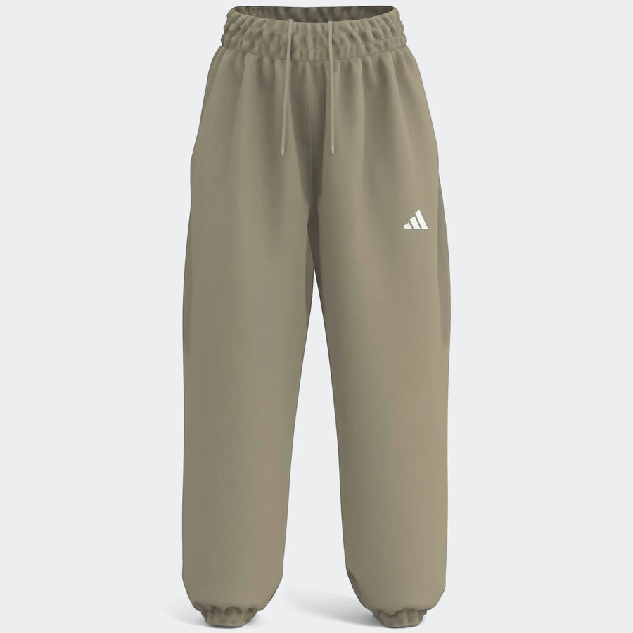 All Season Slim Pants in a versatile khaki color, featuring an elastic drawstring waist, comfortable fit, and the iconic