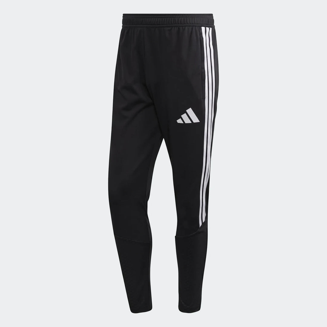 Black Adidas Tiro 26 Competition Training Pants for men, featuring iconic white three-stripes down the sides.