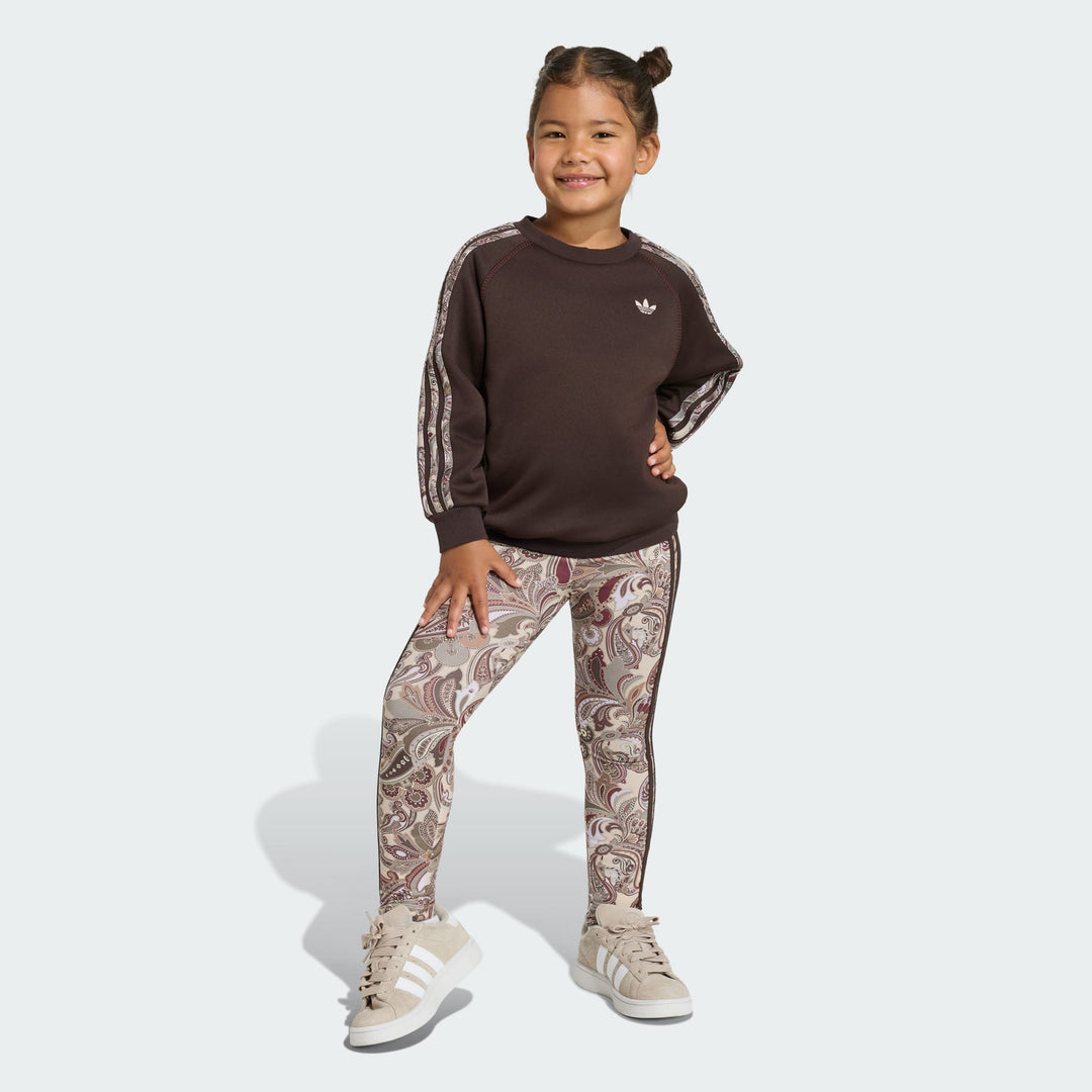 adidas x Liberty London Oversized Crew and Tights Set