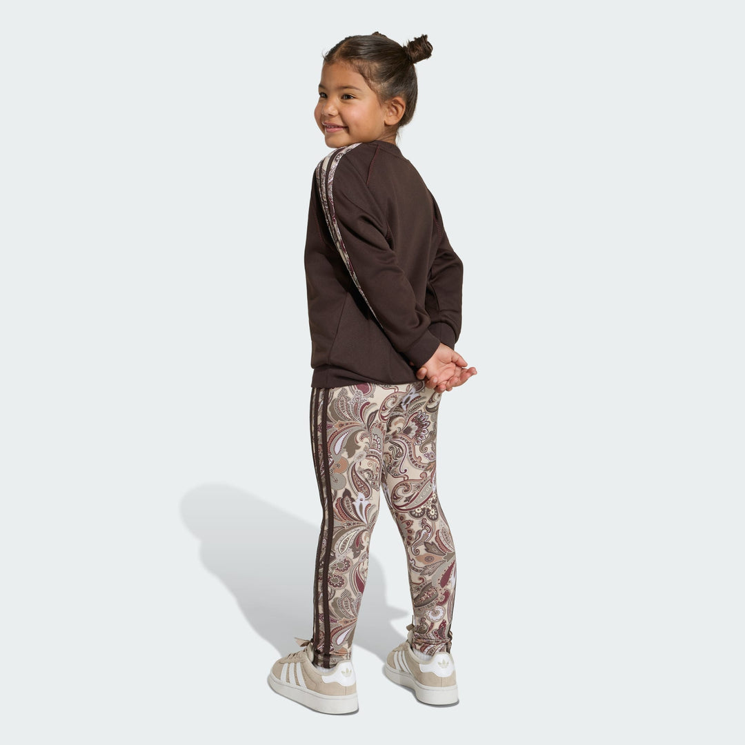 adidas x Liberty London Oversized Crew and Tights Set