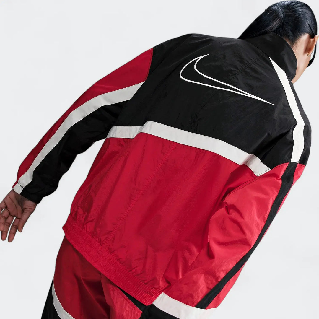 Women's Oversized Woven Jacket – Rashid Cassim Sports Women's Oversized Woven Jacket – Rashid Cassim Sports