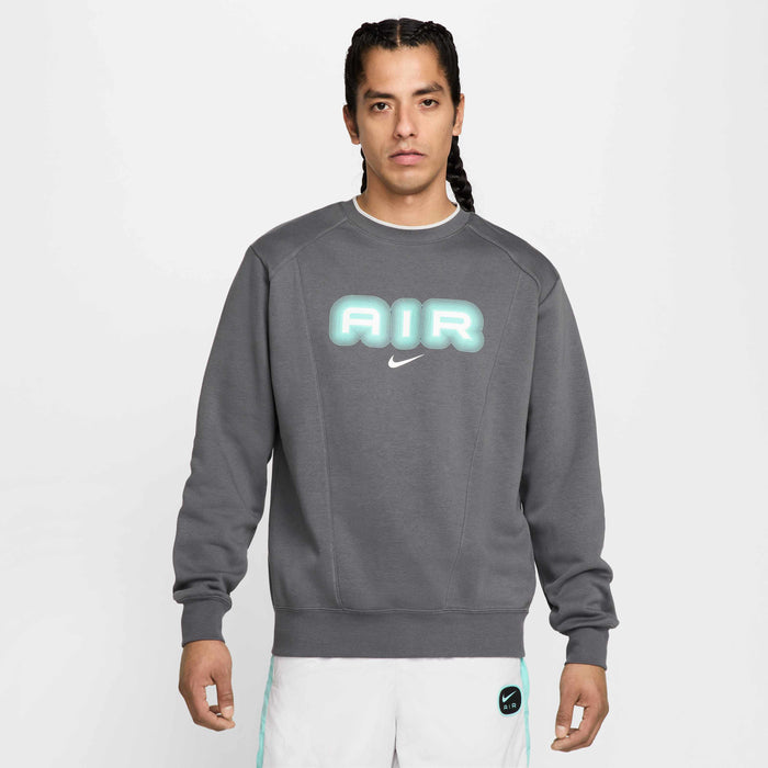 Nike Air Men'S Fleece Crew-Neck Sweatshirt