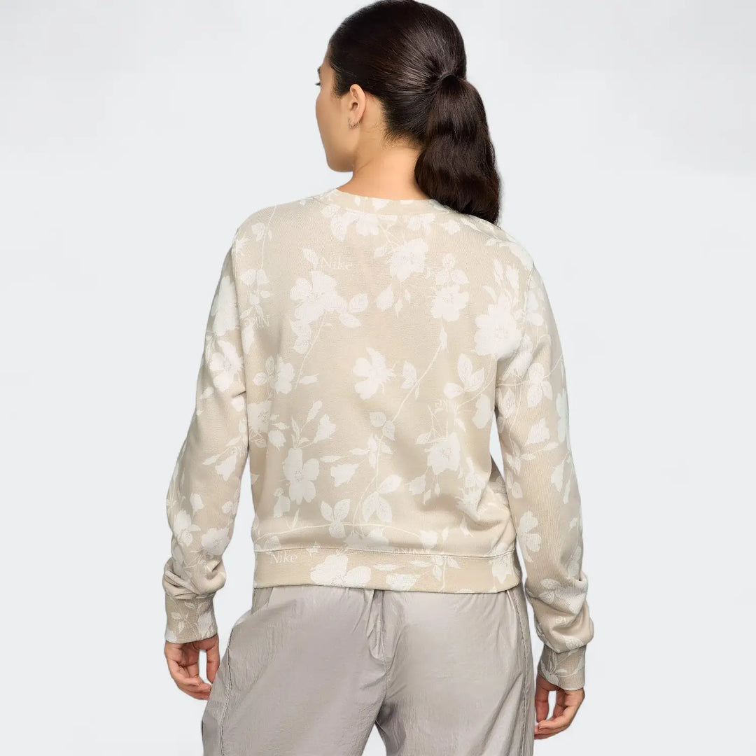 Nike Sportswear Chill Terry Women's Crew-Neck French Terry Printed Sweatshirt