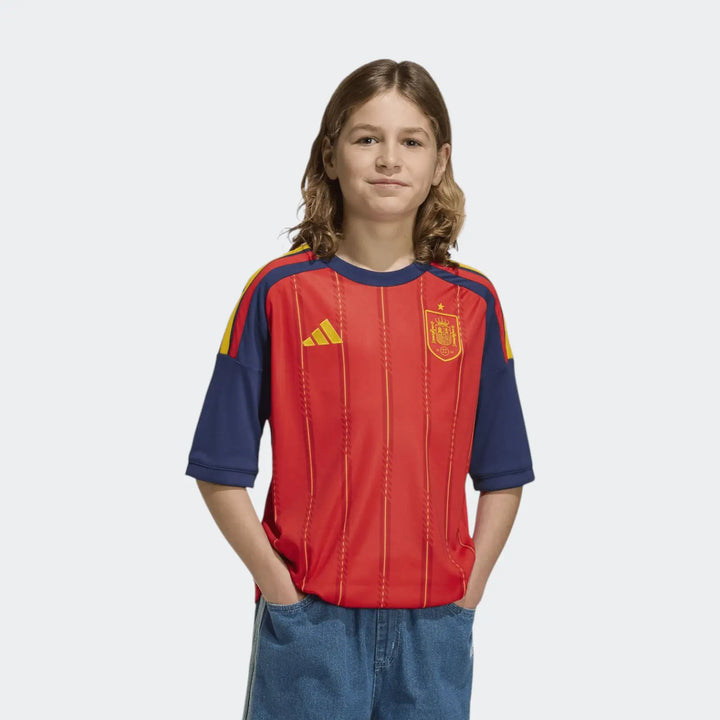 Spain 26 Home Youth Jersey