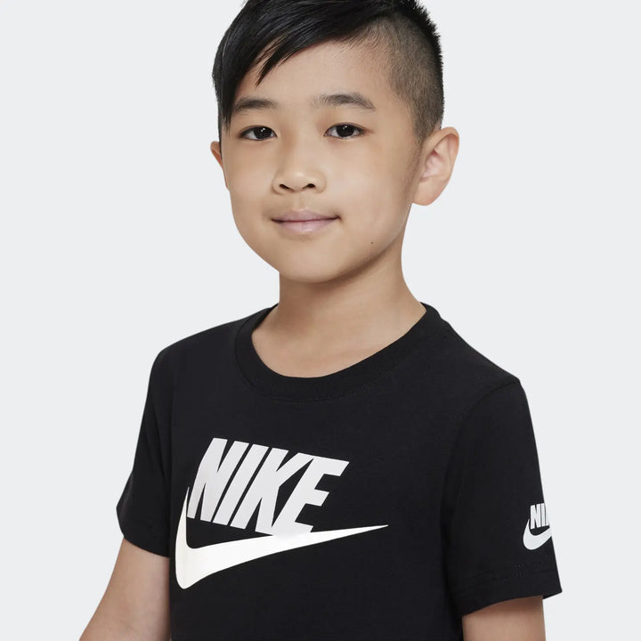 Nike Boys Futura Evergreen T-Shirt - Black