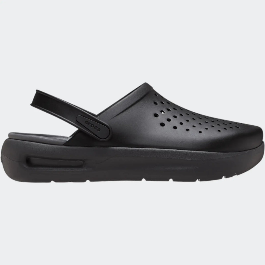In Motion Black Clogs