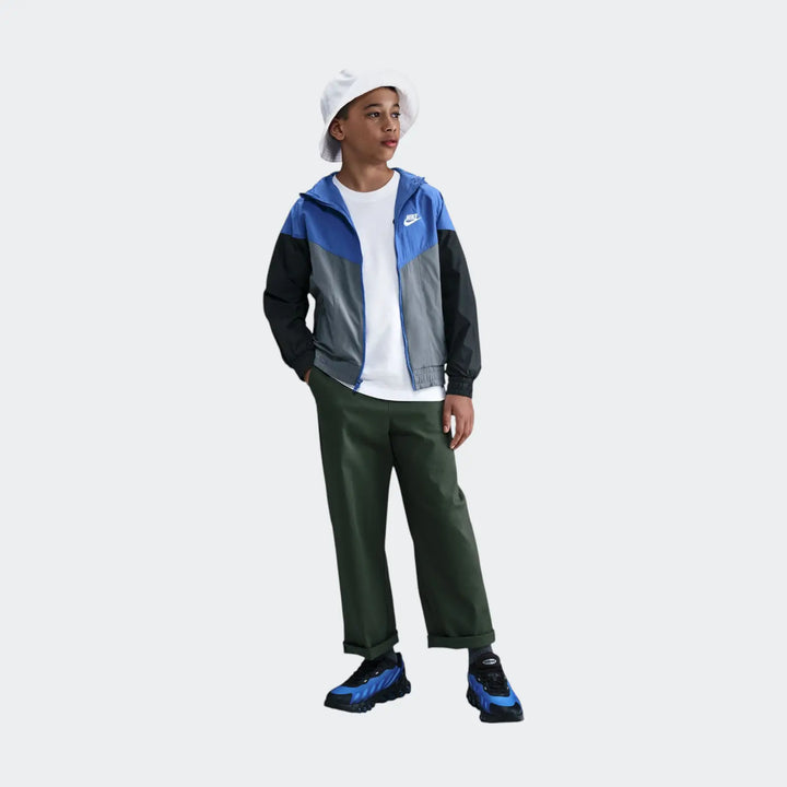 K Nsw Kpl Wr Hd Jkt Blue Jackets